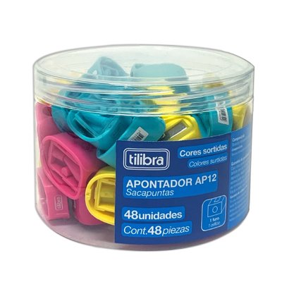 Apontador Sem Depósito Azul AP12 Tilibra