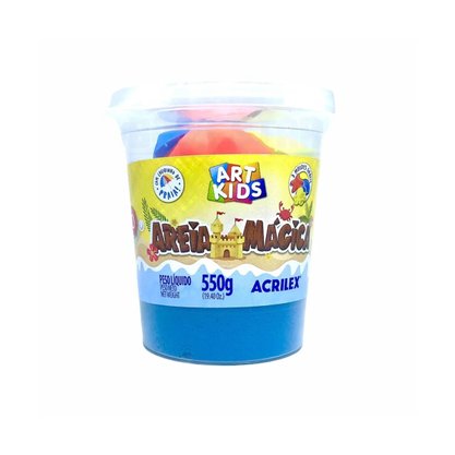 Areia Mágica 200g com Brinquedo Sortido Acrilex