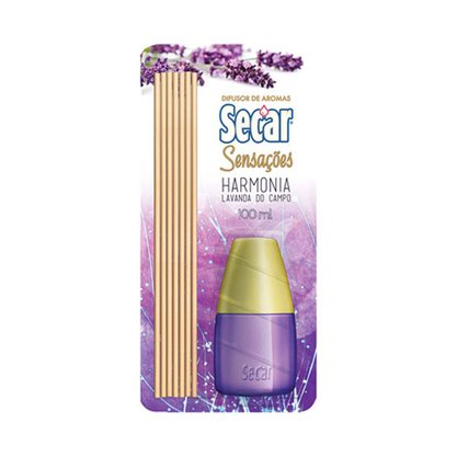 Aromatizador Difusor Lavanda 100ml C/Palitos Secar