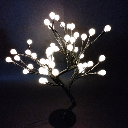 Árvore de Cerejeira LED Bolas 45cm 48 LEDs V8