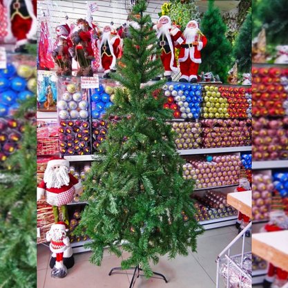 Árvore de Natal 2.10 Metros 508 Galhos Global