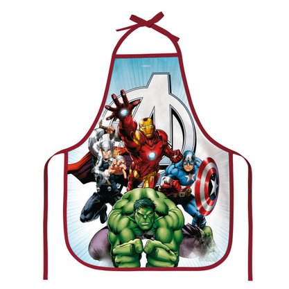 Avental Escolar Sem Bolso Vingadores DAC