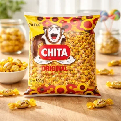 Bala Abacaxi 500g Chita