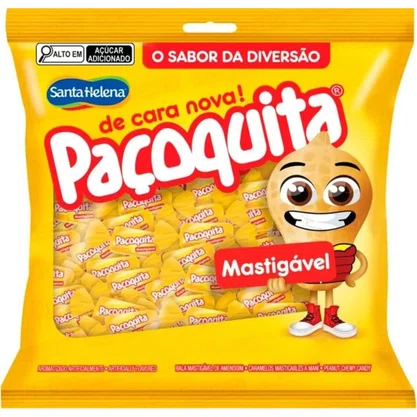 Bala Amendoim Paçoquita Santa Helena 500g