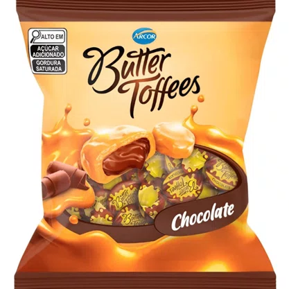 Bala Butter Toffee Chocolate 400g Arcor