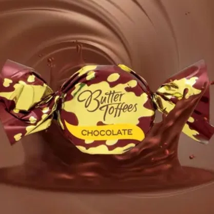 Bala Butter Toffee Chocolate Arcor 500g