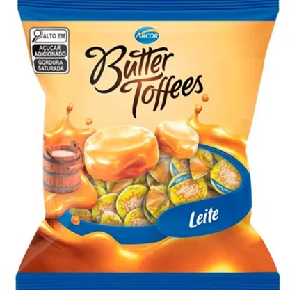 Bala Butter Toffee Leite 400g Arcor