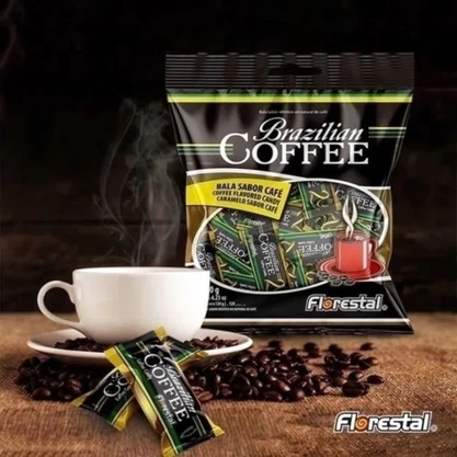 Bala Café Brazilian Coffee 600g Florestal