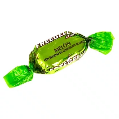 Bala Freegells Melão C/ Chocolate Branco 475G