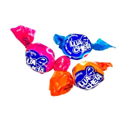 Bala Lua Cheia Frutas Dori 400g