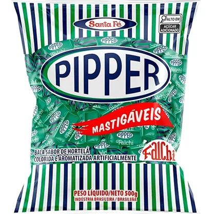 Bala Piper Mastigável Falchi 500g