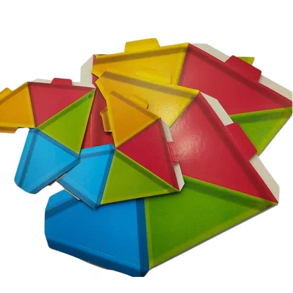 Balão Junino 3D Papel com 5 Unidades NC Toys