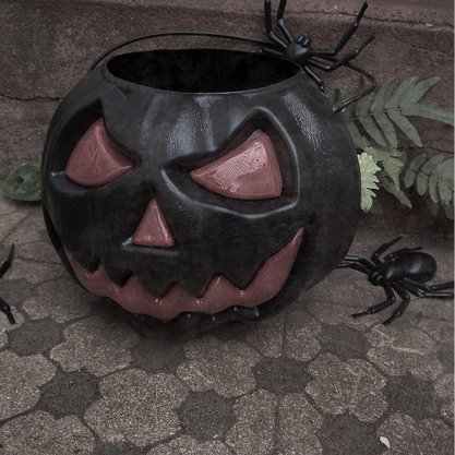 Balde Abobora Preto Unidades Halloween MasterToy