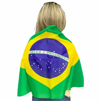 Bandeira Brasil Tecido 90 X 150m Unidade