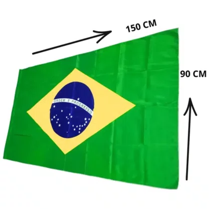 Bandeira Brasil Tecido 90 X 150m Unidade