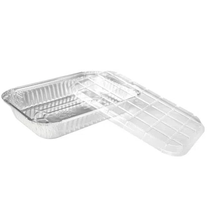 Bandeja Alumínio 220ml Tampa Transparente 05 Un Wyda