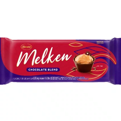 Barra De Chocolate Blend 1,01Kg Melken Harald
