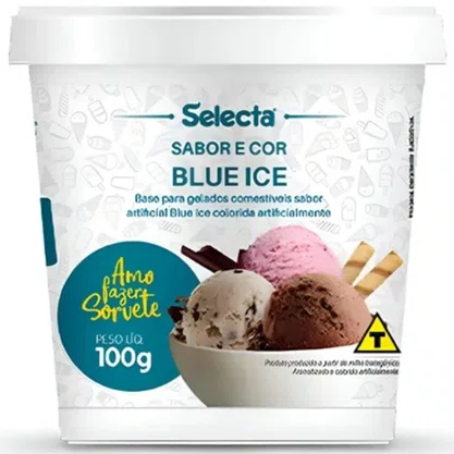 Base Para Sorvete Blue-Ice com 100g Selecta