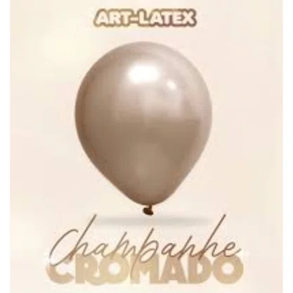 Bexiga Artlatex Cromada Champgne N. 12 C/ 24 Un