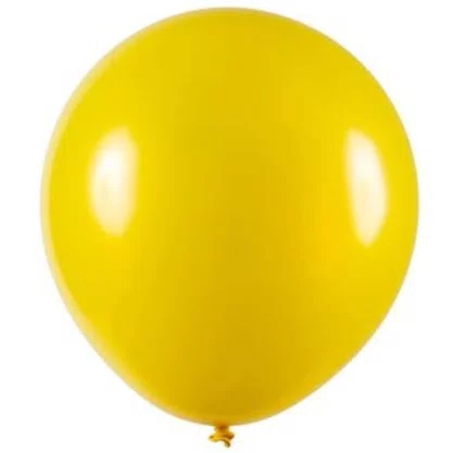 Bexiga Buff Amarelo 50 Unidades Nº5 Lisa Art-Latex
