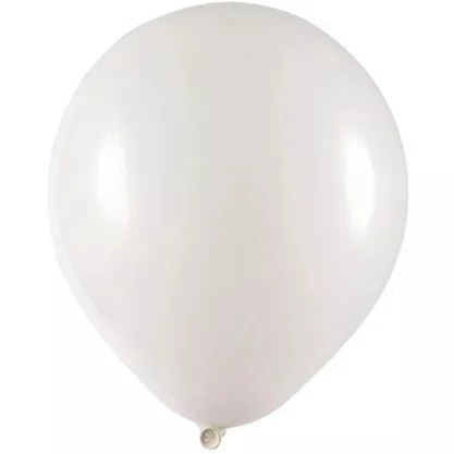 Bexiga Buff Branco 50 Unidades Nº5 Lisa Art-Latex