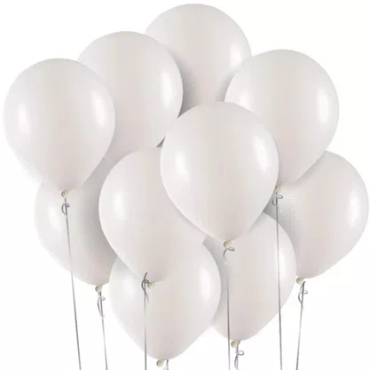 Bexiga Buff Branco 50 Unidades Nº5 Lisa Art-Latex
