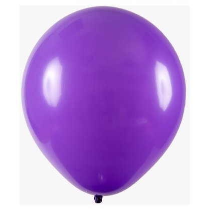 Bexiga Buff Roxo 50 Unidades Nº8 Lisa Art-Latex