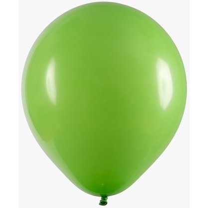 Bexiga Buff Verde Lima 50 Unidades Nº8 Lisa Art-Latex