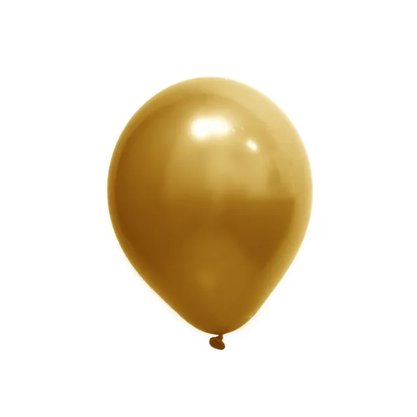 Bexiga Cromada Ouro N. 5 C/ 25 Unidades Artlatex