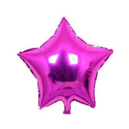 Bexiga Metalizada Estrela Pink 45cm Neotrentina