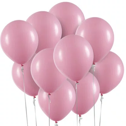 Bexiga Rosa Bebê Nº 7 com 50 Unidades São Roque