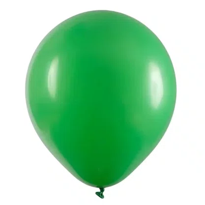 Bexiga Verde 24 Unidades Nº12 Art-latex