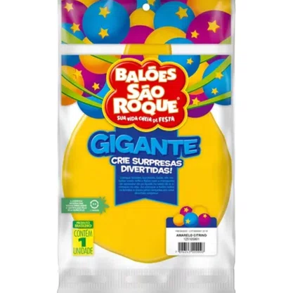 Bexigão Super Amarelo Citrino Unidade São Roque
