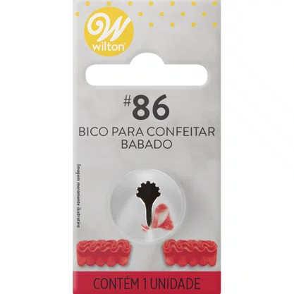 Bico de Confeitar Babado #86 Wilton