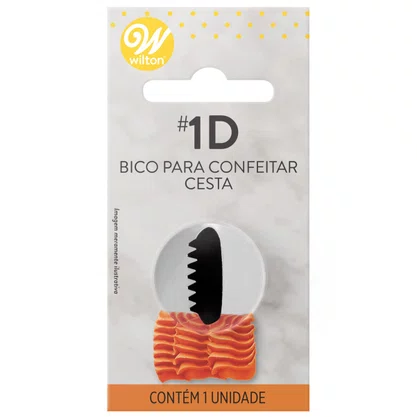 Bico de confeitar Cesta #1D Unidade Wilton