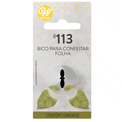 Bico de Confeitar Folha #113 Wilton