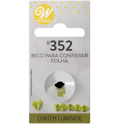 Bico de Confeitar Folha #352 Wilton