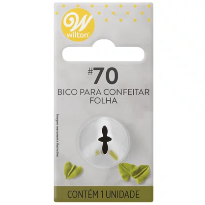 Bico de Confeitar Folha #70 Wilton