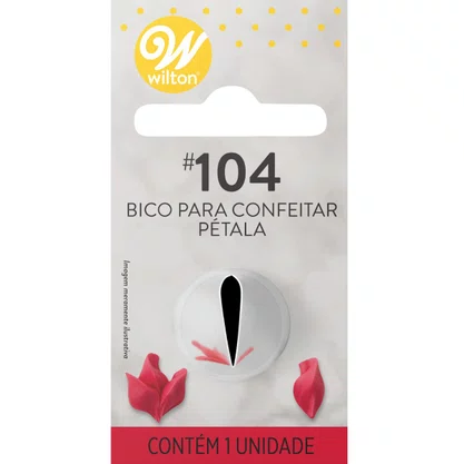 Bico de Confeitar Pétala #104 Wilton
