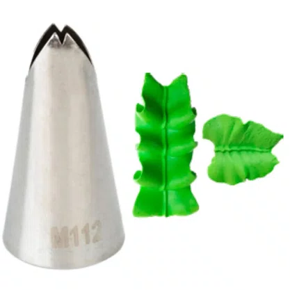 Bico de Confeitar Silverplastic Folha 112