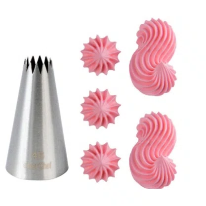 Bico de Confeitar Silverplastic Pitanga 4B