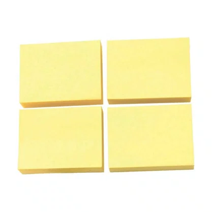 Bloco Adesivo Post-it 38mm x 50mm Amarelo C/ 4x100fls 3M