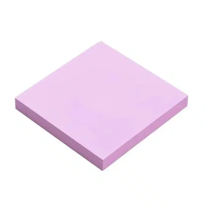Bloco Adesivo Post-it 76x76mm Lilás C/ 45fls 3M