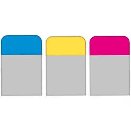 Bloco Adesivo Tili Notes Neon Tag 3 Cores 3x30fls Tilibra