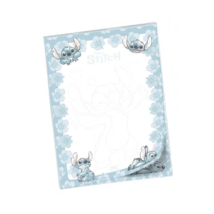 Bloco Anotações 90g 297x210mm 48 Folhas Stitch DAC