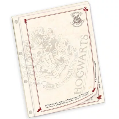 Bloco Carta/Fichário Harry Potter 48 Folhas Ref 5066 DAC