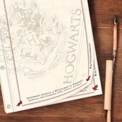 Bloco Carta/Fichário Harry Potter 48 Folhas Ref 5066 DAC