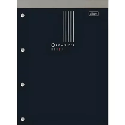 Bloco Carta Pautado Oficio 50 Fls Organizer Tilibra