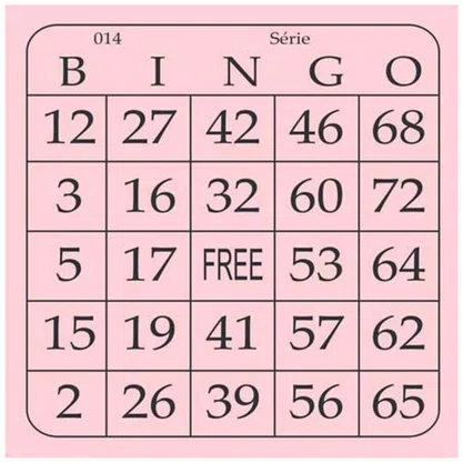 Bloco de Bingo Rosa com 100 Folhas Free