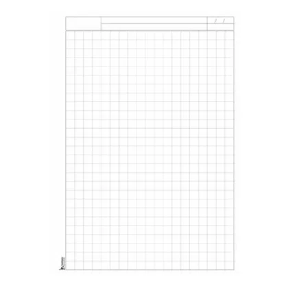 Bloco Folhas Para Fichário Quadriculado 1cm x 1cm 50 Folhas Tamoio